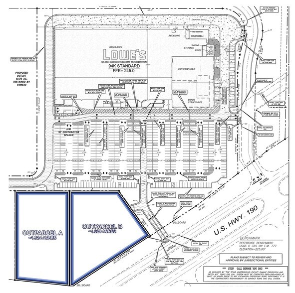 900 W Gibson St, Jasper, TX à vendre - Plan cadastral – Image 2 sur 3