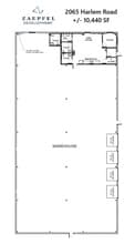 2065 Harlem Rd, Buffalo, NY à louer Plan d’étage– Image 1 sur 1