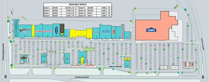 2300 W Memorial Rd, Oklahoma City, OK à louer Plan de site– Image 1 sur 1
