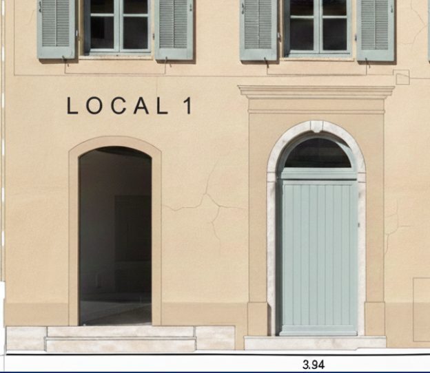 Local commercial dans Antibes à louer - Photo de l’immeuble – Image 2 sur 9