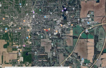 1301 E National Hwy, Washington, IN - Vue aérienne vue de carte - Image1