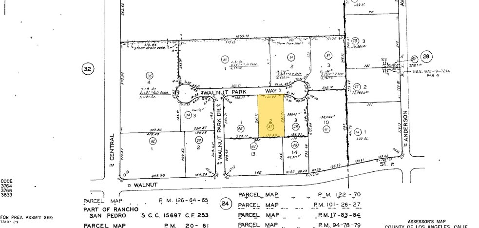 1360 W Walnut Pky, Compton, CA à louer - Plan cadastral – Image 2 sur 2