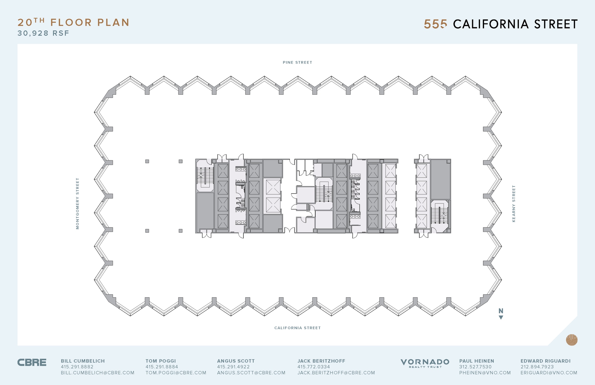 555 California St, San Francisco, CA à louer Plan d’étage– Image 1 sur 1