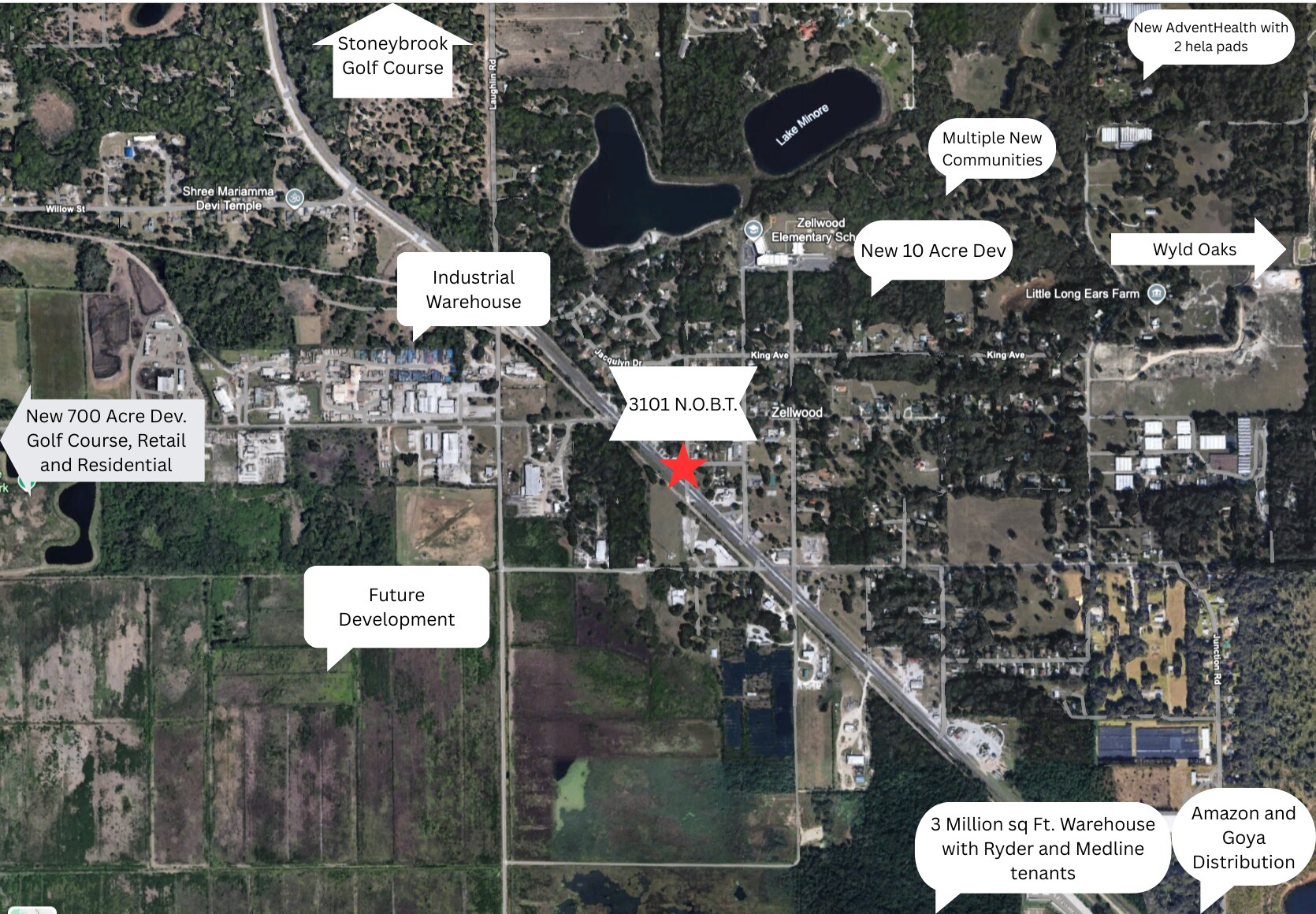 3101 N Orange Blossom Trl, Zellwood, FL à vendre Photo principale– Image 1 sur 11