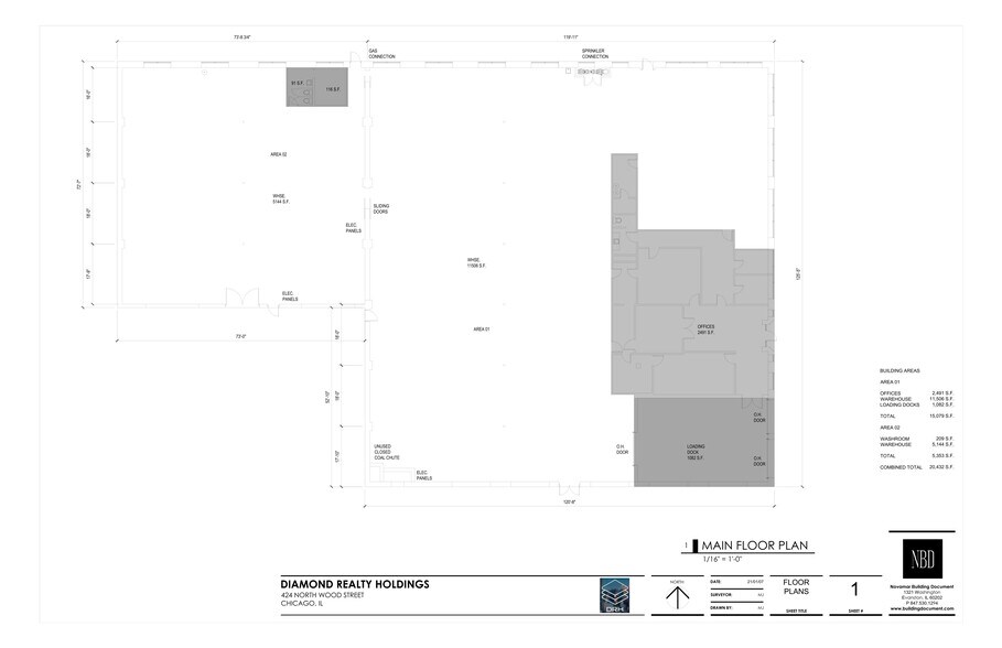 424 N Wood St, Chicago, IL à louer - Plan de site – Image 2 sur 26