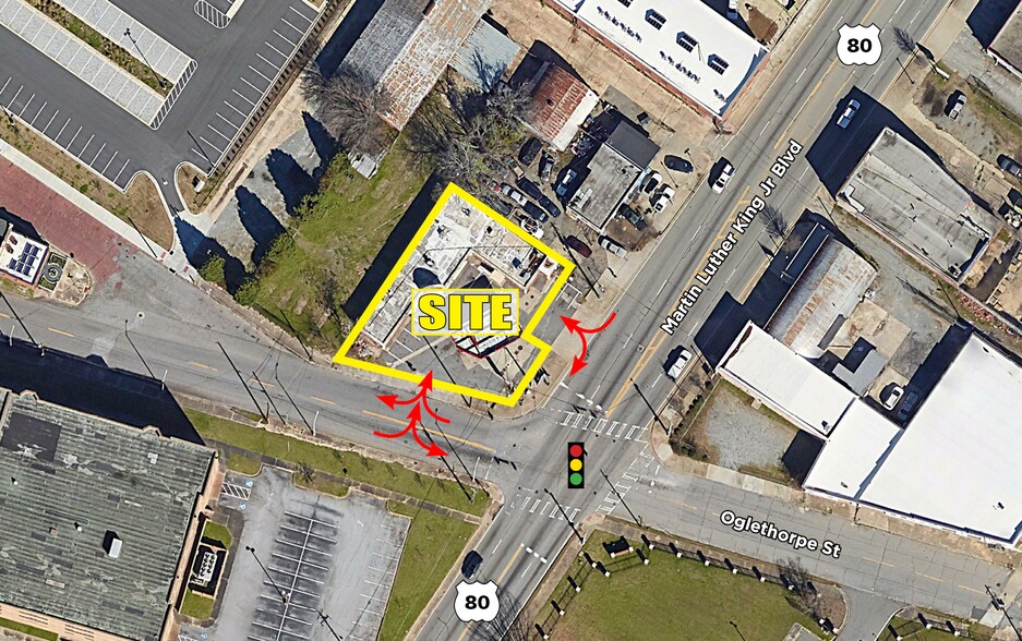 885 Martin Luther King Jr Blvd, Macon, GA à louer - Photo de l’immeuble – Image 3 sur 3