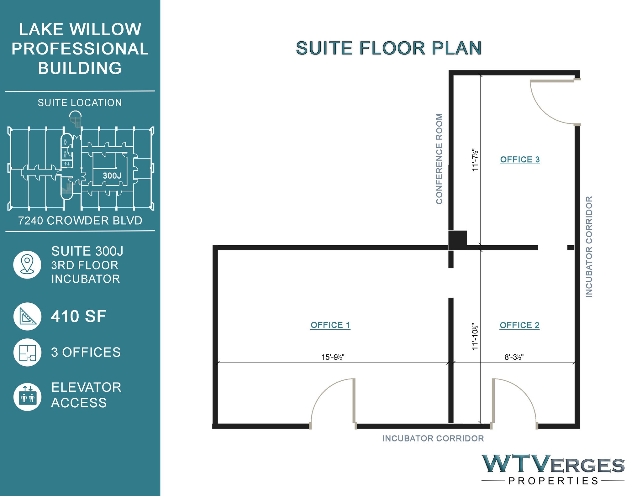 7240 Crowder Blvd, New Orleans, LA à louer Plan d’étage– Image 1 sur 1