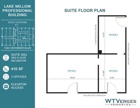 7240 Crowder Blvd, New Orleans, LA à louer Plan d’étage– Image 1 sur 1