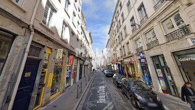 Lyon - Vue aérienne  vue de carte