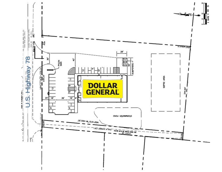4652 US-78 Hwy, Anniston, AL à vendre - Plan de site – Image 3 sur 3