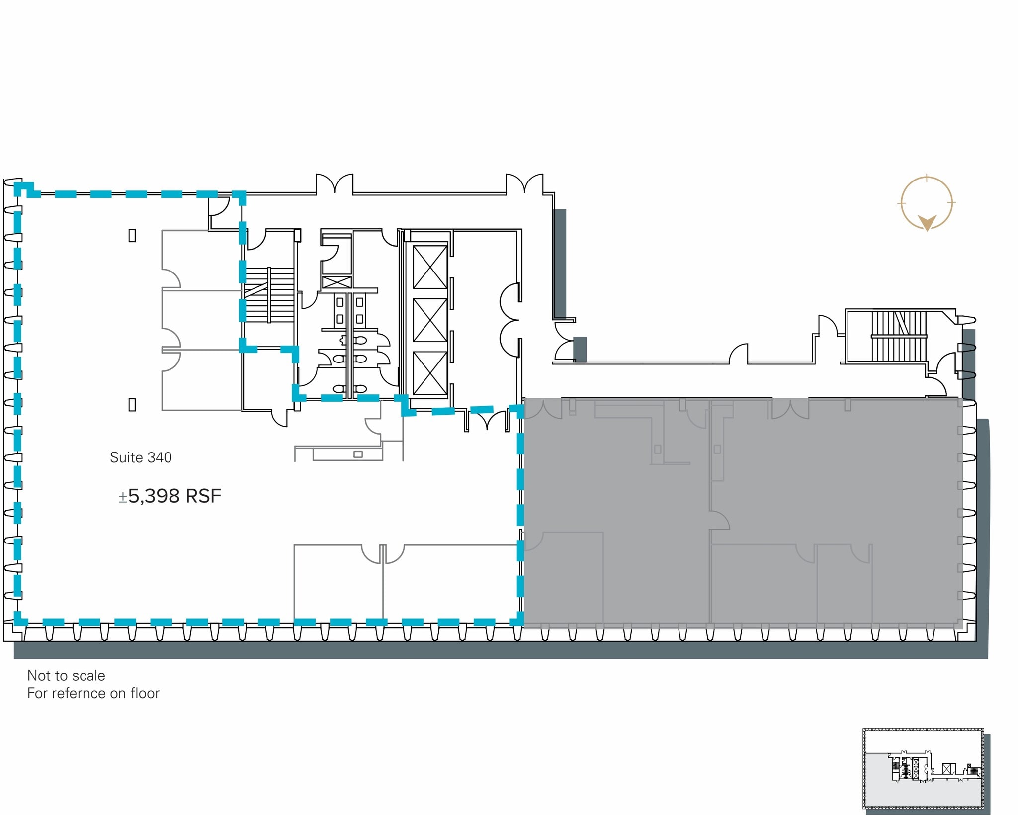 3130 Wilshire Blvd, Santa Monica, CA à louer Plan d’étage– Image 1 sur 9