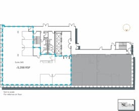 3130 Wilshire Blvd, Santa Monica, CA à louer Plan d’étage– Image 1 sur 9