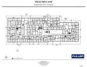 952 Echo Ln, Houston, TX à louer Plan d’étage– Image 1 sur 1