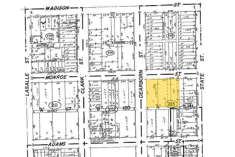33 W Monroe St, Chicago, IL à louer - Plan cadastral – Image 2 sur 21