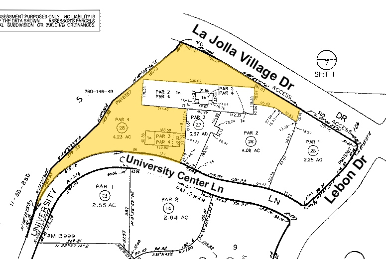 8910 University Center Ln, San Diego, CA à louer - Plan cadastral – Image 2 sur 31