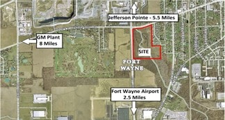Plus de détails pour 3521 Lower Huntington Rd, Fort Wayne, IN - Terrain à vendre