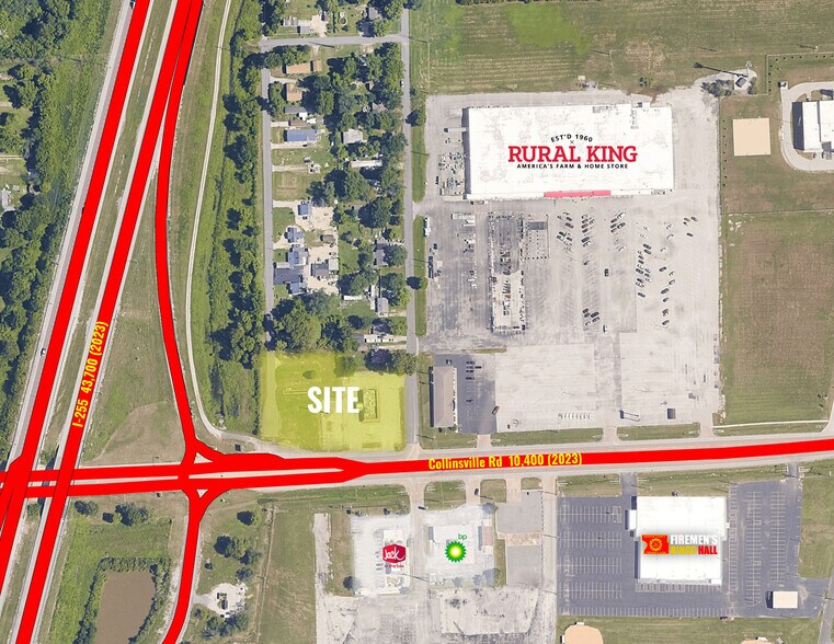 9497 Collinsville Rd, Collinsville, IL à vendre - Photo de l’immeuble – Image 2 sur 2