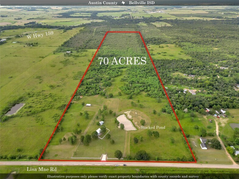 868 Lisa Mae rd, Bellville, TX à vendre - Photo de l’immeuble – Image 2 sur 52