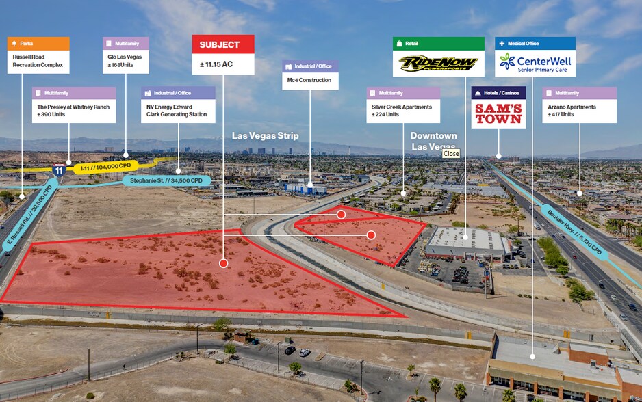 Boulder Hwy, Las Vegas, NV à vendre - Photo de l’immeuble – Image 3 sur 4