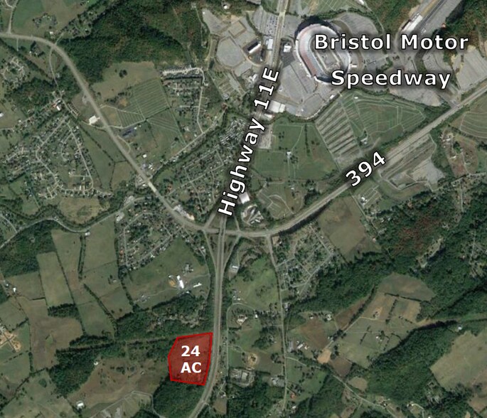 Highway 11E Hwy, Bluff City, TN à vendre - Aérien – Image 1 sur 1