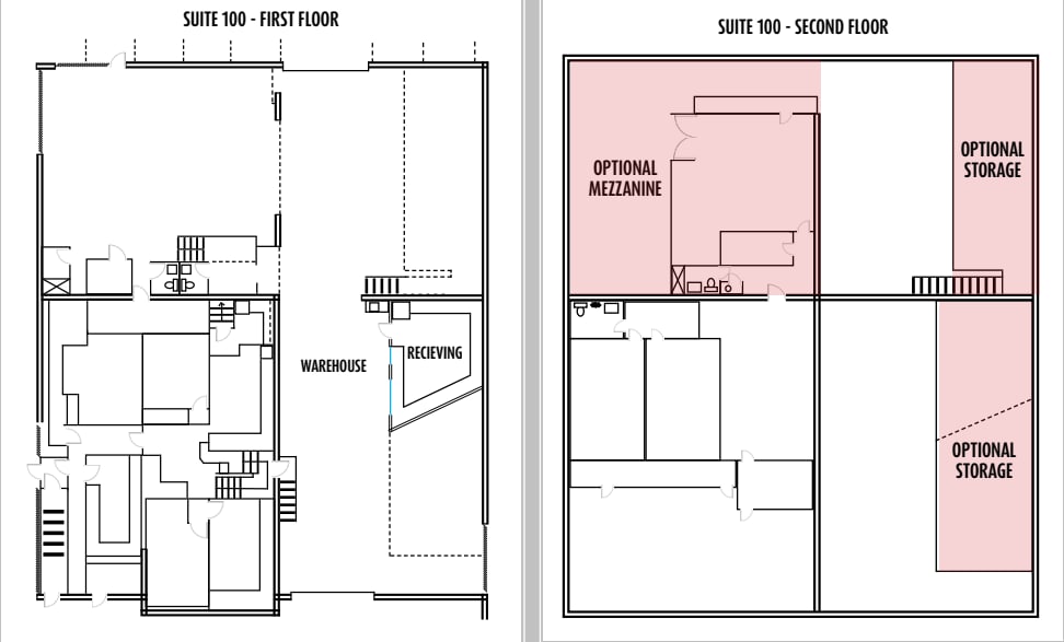 7853 El Cajon Blvd, La Mesa, CA à louer Plan d’étage– Image 1 sur 1