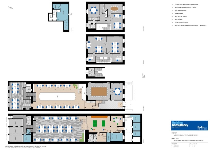 32 York Pl, Edinburgh à louer - Plan d’étage – Image 2 sur 8