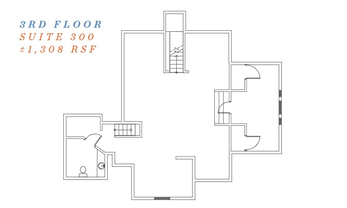 2015 H St, Sacramento, CA à louer Plan d’étage– Image 1 sur 2