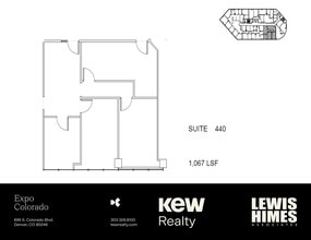 695 S Colorado Blvd, Denver, CO à louer Plan de site– Image 1 sur 1