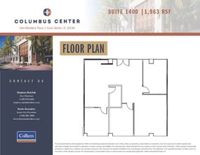 55 Alhambra Plz, Coral Gables, FL à louer Plan d’étage– Image 1 sur 1