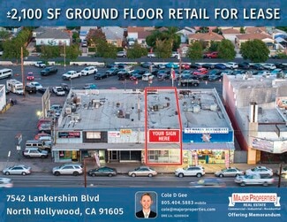 Plus de détails pour 7538-7544 Lankershim Blvd, North Hollywood, CA - Local commercial à louer