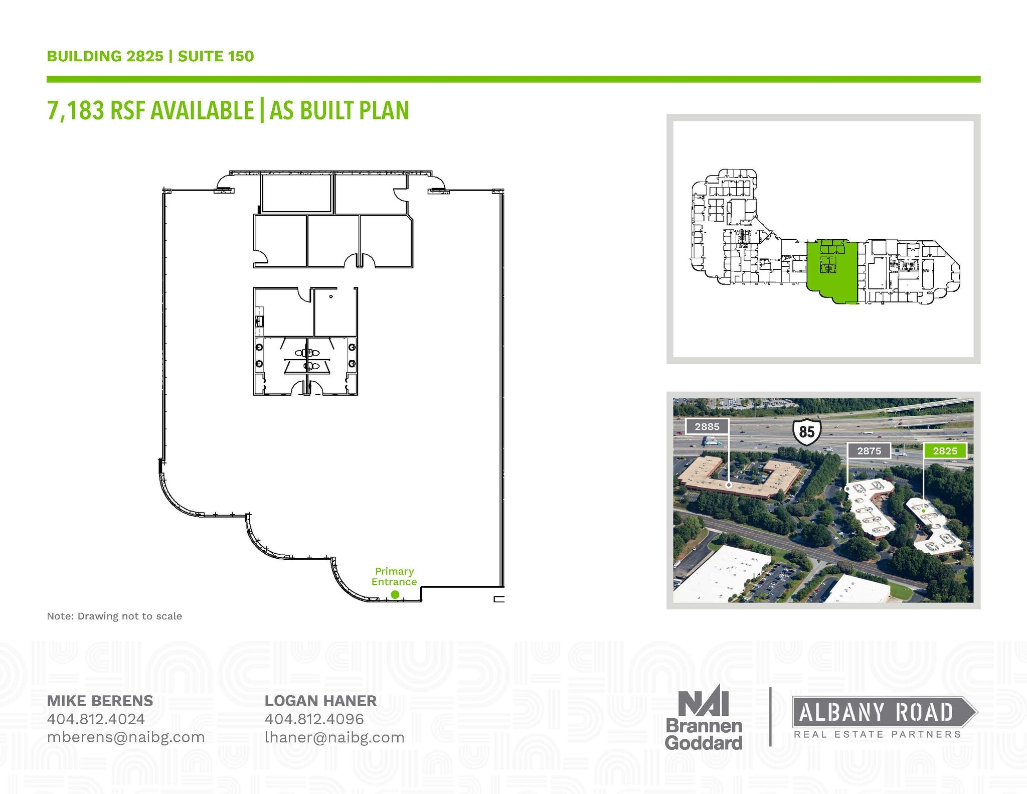 3025 Breckinridge Blvd, Duluth, GA à louer Plan d’étage– Image 1 sur 2