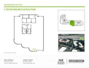3025 Breckinridge Blvd, Duluth, GA à louer Plan d’étage– Image 1 sur 2