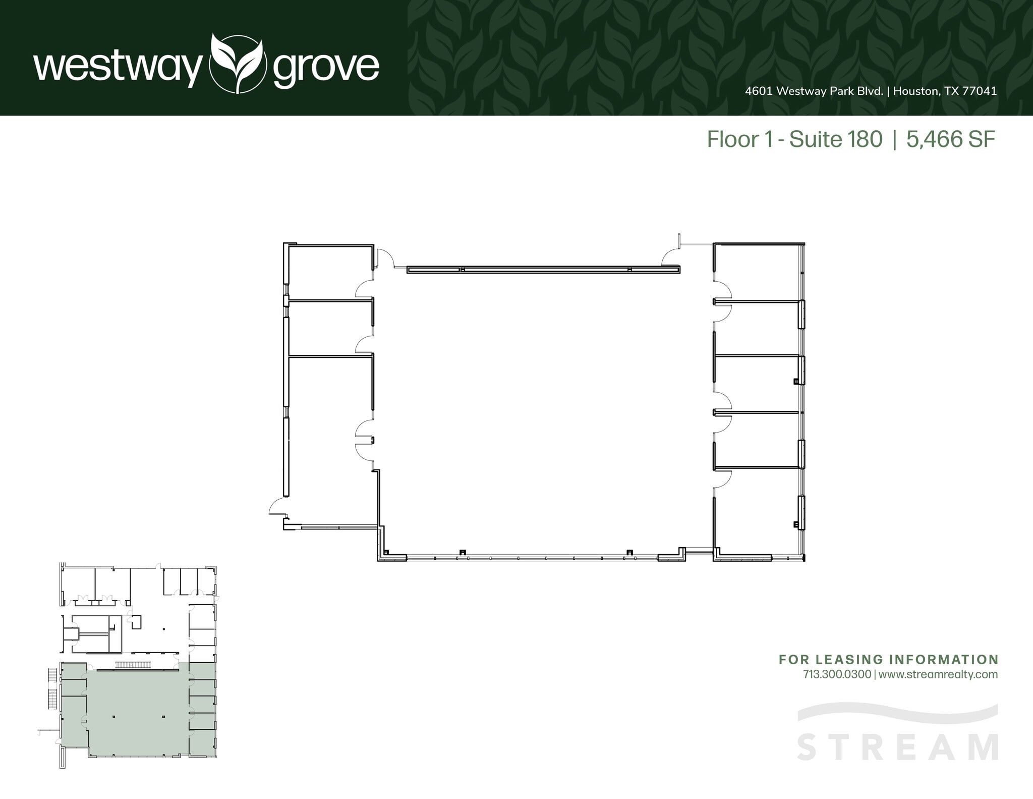4601 Westway Park Blvd, Houston, TX à louer Plan d’étage– Image 1 sur 1