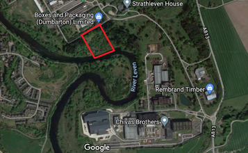 Vale Of Leven Industrial Estate, Dumbarton, WDU - VUE AÉRIENNE  vue de carte