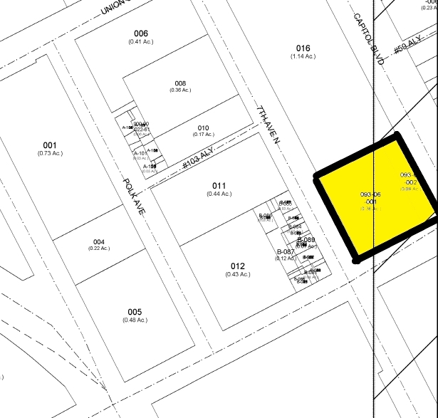 618 Church St, Nashville, TN à louer - Plan cadastral – Image 2 sur 16