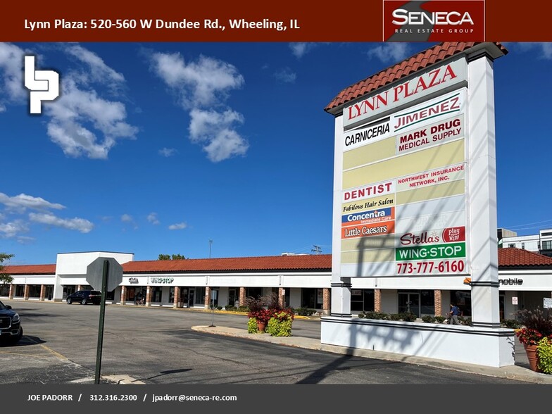 522-600 W Dundee Rd, Wheeling, IL à louer - Photo de l’immeuble – Image 3 sur 10