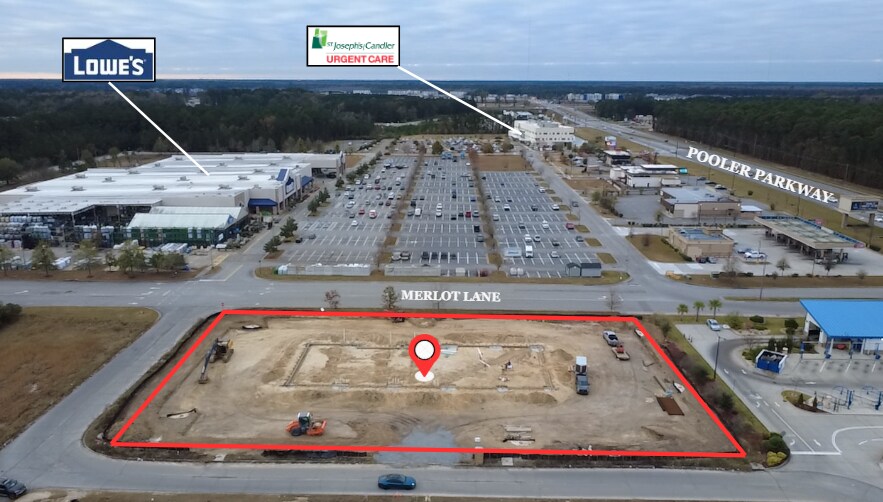 101 Merlot Lane, Pooler, GA à louer - Aérien – Image 2 sur 4