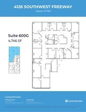 4126 Southwest Fwy, Houston, TX à louer Plan d’étage– Image 1 sur 1