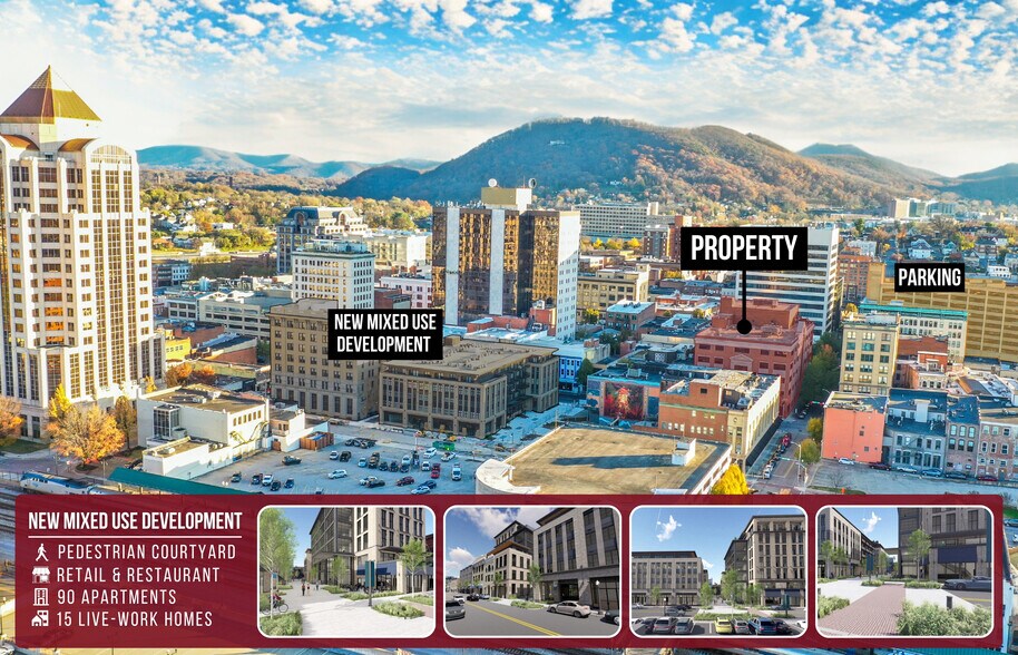 34 Campbell Ave SW, Roanoke, VA à louer - Photo de l’immeuble – Image 2 sur 11