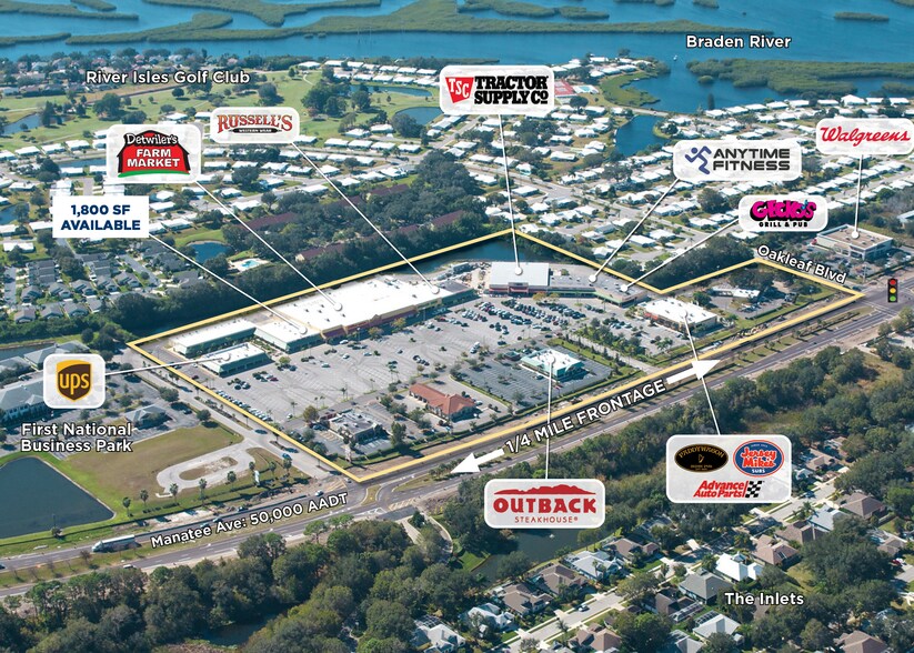 4310-4658 E State Road 64, Bradenton, FL à louer - Aérien – Image 2 sur 4