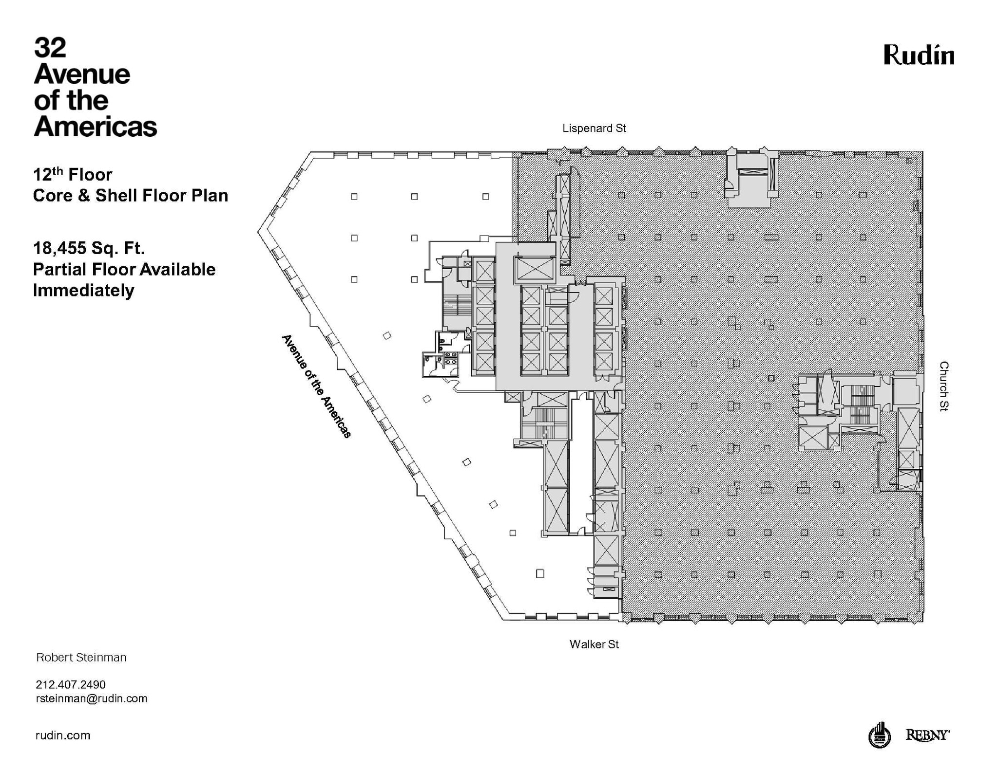 32 Avenue of the Americas, New York, NY à louer Plan d’étage– Image 1 sur 1