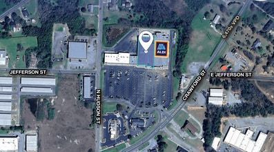 1206 Crawford St, Americus, GA - VUE AÉRIENNE  vue de carte