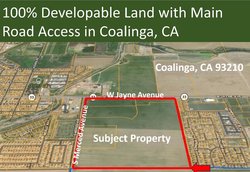 00 W. Jayne Avenue Ave, Coalinga, CA à vendre - Photo de l’immeuble – Image 2 sur 24