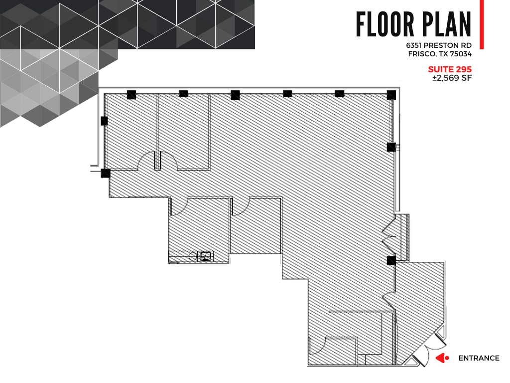 6351 Preston Rd, Frisco, TX à louer Plan d’étage– Image 1 sur 1
