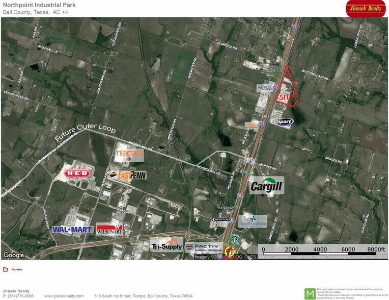 579 Northpoint Drive, Temple, TX à louer - Aérien – Image 3 sur 5
