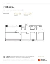 3550 N Central Ave, Phoenix, AZ à louer Plan d’étage– Image 1 sur 1