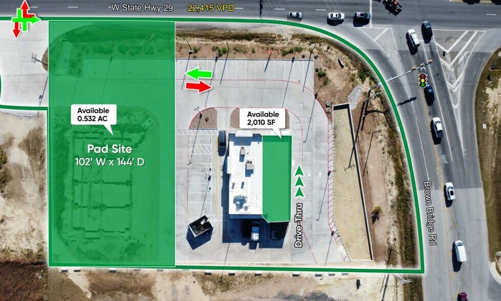 13890 W State Highway 29, Liberty Hill, TX à louer - Photo de l’immeuble – Image 2 sur 7