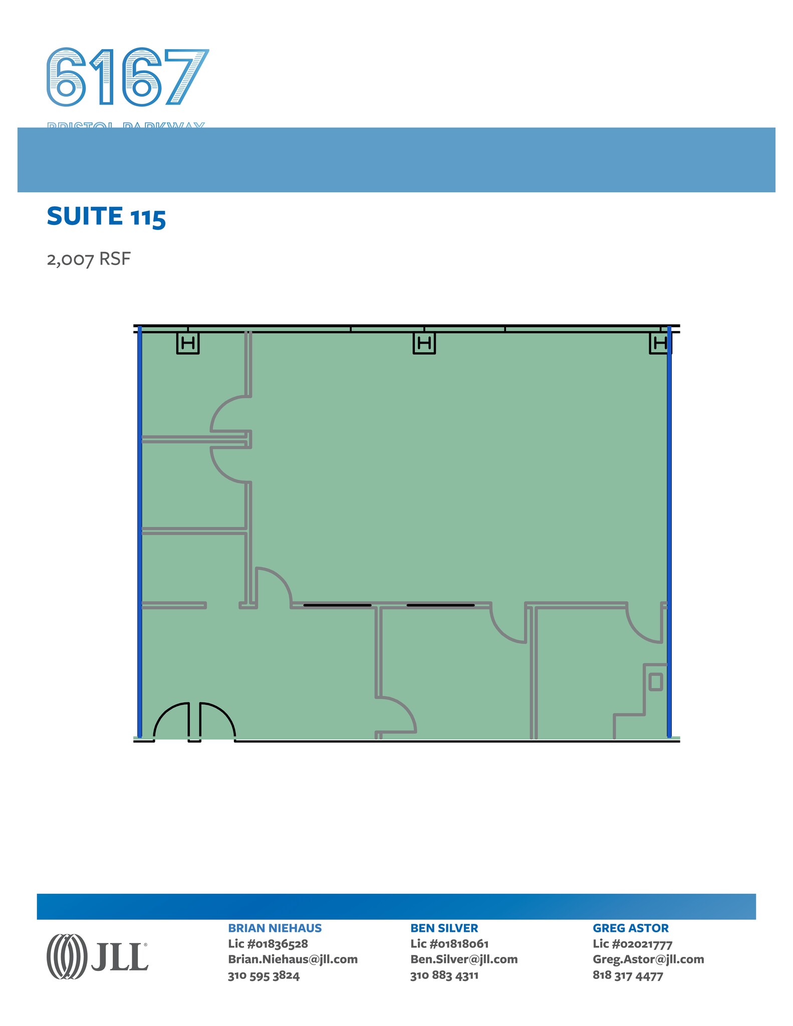 6167 Bristol Pky, Culver City, CA à louer Plan de site– Image 1 sur 1