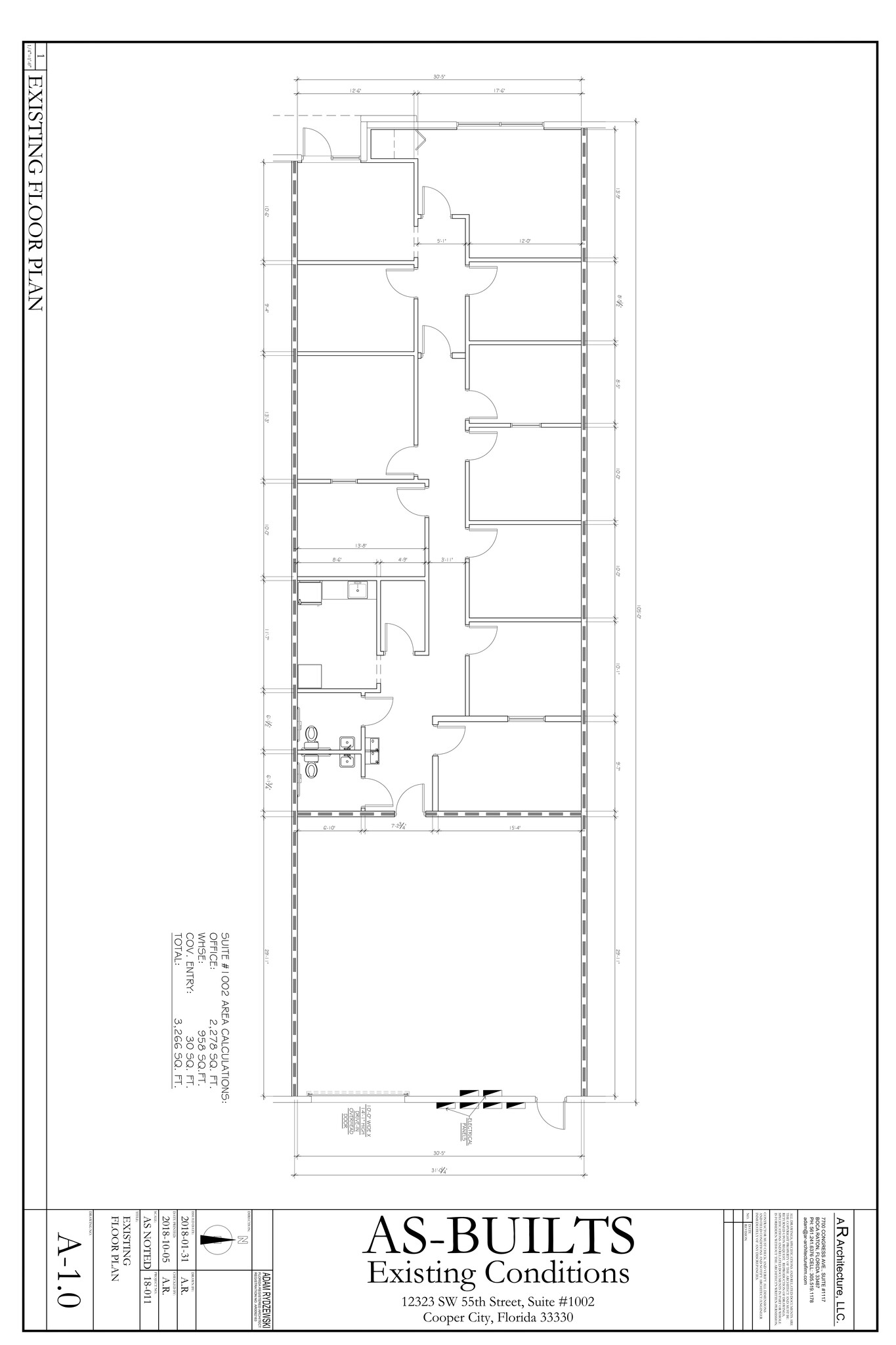 12239-12399 SW 53rd St, Cooper City, FL à louer Plan de site– Image 1 sur 1