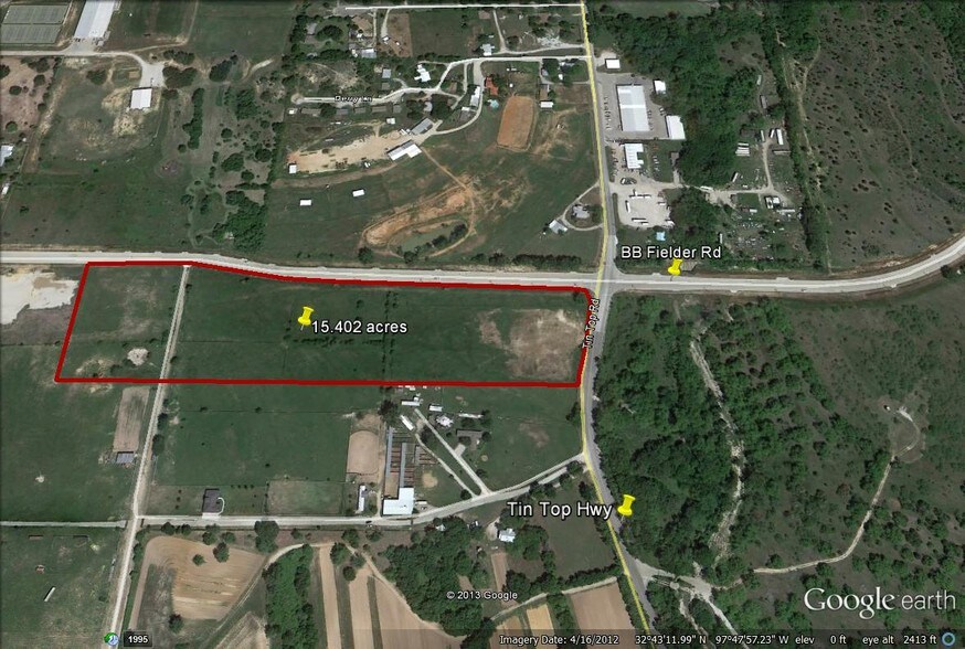 2466 Tin Top Rd, Weatherford, TX à vendre - Aérien – Image 2 sur 7